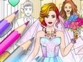 Wedding Coloring Dress Up Game 