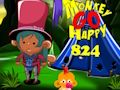 Monkey Go Happy Stage 824 