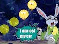 Rabbit lost his car 