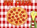 Eet pizza 