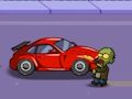 Driver Zombie Escape 2D 