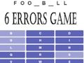 6 Errors Game 