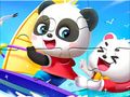 Jigsaw Puzzle: Baby Panda Sailing 