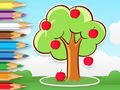 Coloring Book: Apple Tree Coloring Book: Apple Tree