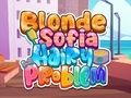 Blonde Sofia Hairy Problem 