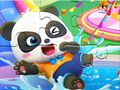 Jigsaw Puzzle: Baby Panda Water Park 