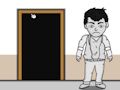 White Stylish Boy Hungry Escape 