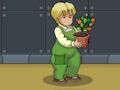 Pleasing Boy Saving the Plant 