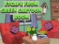 Escape from Green Cartoon Room 