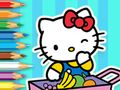 Coloring Book: Hello Kitty Market 