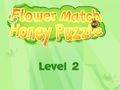 Flower Match Honey Puzzle 