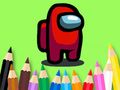 Coloring Book: Among Us 