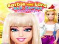 Barbie and Lara Red Carpet Challenge 