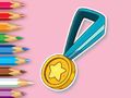 Coloring Book: Medal 