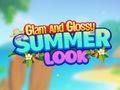Glam And Glossy Summer Look 