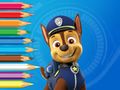 Coloring Book: Paw Patrol Chase 