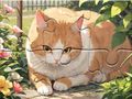 Jigsaw Puzzle: Cat Garden 
