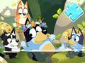 Jigsaw Puzzle: Bluey Pool Spa 