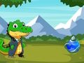 Crocodile Reach the Pond