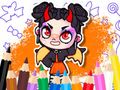 Coloring Book: Avatar World Cute Devil