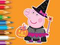 Coloring Book: Peppa Pig Halloween Coloring Book: Peppa Pig Halloween