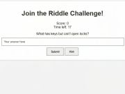 Riddle Challenge 