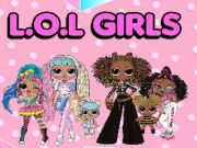 L.O.L OMG Girls Coloring Book
