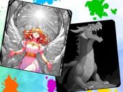 Color Pixels Coloring by Numbers