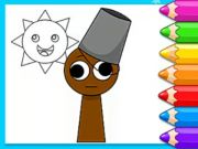 Coloring Book: Sprunki Brud Coloring Book: Sprunki Brud