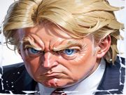 Funny Face Wars Trump vs Kim