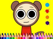 Sprunki Valentine Coloring book