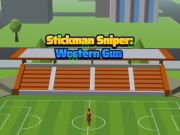 Stickman Sniper Western Gun