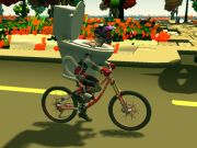 Skibidi Toilet Bike Riding