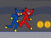 Stickman Huggy Party Duo