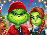The Grench Couple Holiday Dress up