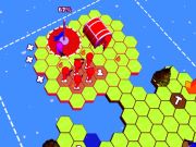 Tile Hex World: Red vs Blue