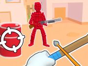 Stickman Archer: Shooting Arrows at Reds