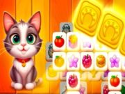 Cat Town Tile Match Puzzle