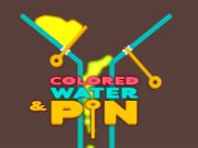 Colored Water & Pin