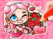 Coloring Book: Avatar Valentine's Coloring Book: Avatar Valentine's