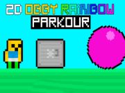 2D Obby Rainbow Parkour