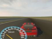 Red Car F8 Racetrack