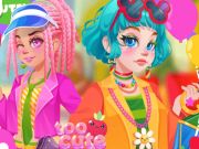 Girly Quirky Look