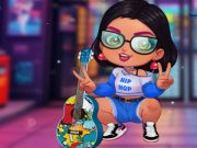 Stylish Hip Hop Girl
