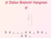 Italian Brainrot Hangman!