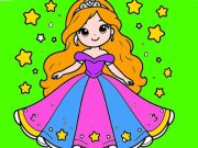 Back To School Princess Coloring Book