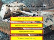 Tank Quiz: Maus