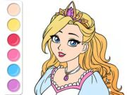 Coloring Book: Princess Prom Dress