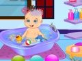 Cute Baby Bathing