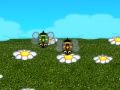 Two bumblebees